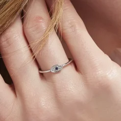 Bague Josue Argent Blanc Oxyde De Zirconium|Marc Orian