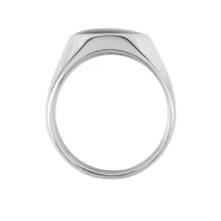Bague Homme Arecibo Acier Blanc Carbone|JOURDAN Clearance