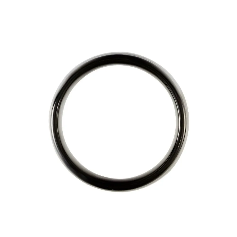 Bague Homme Liorin Acier Bicolore Noir Et Blanc Tungstene|JOURDAN New