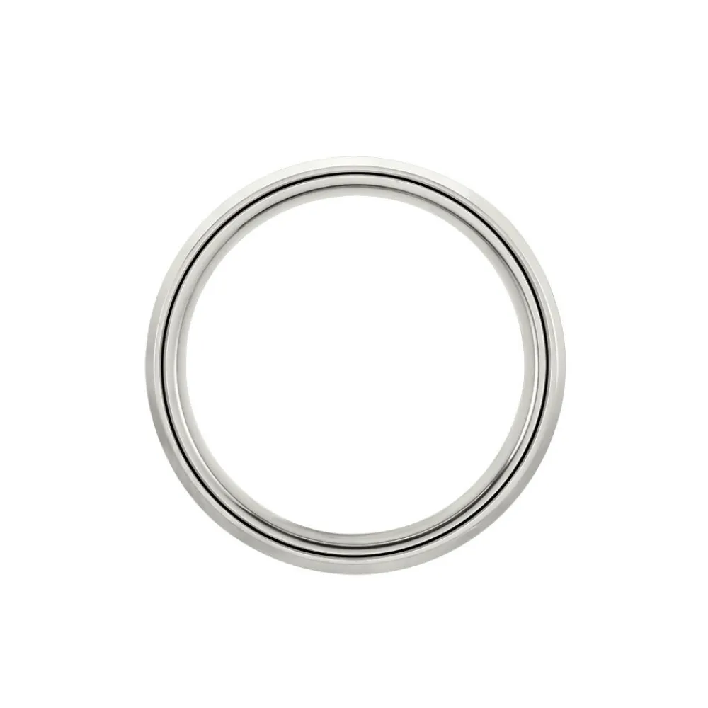 Bague Iron Tungstene Blanc|JOURDAN Discount