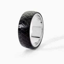 Bague Jakab Acier Gris|JOURDAN Discount