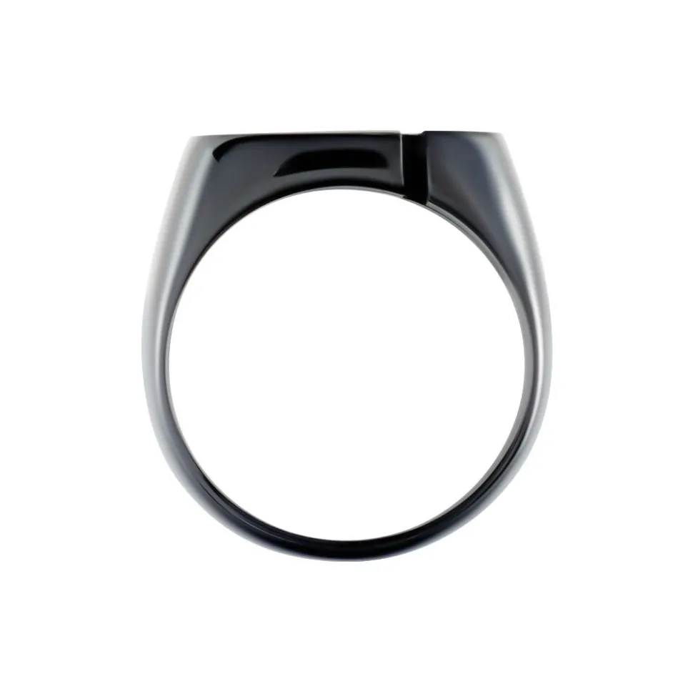 Bague Jourdan Jok Acier Gris