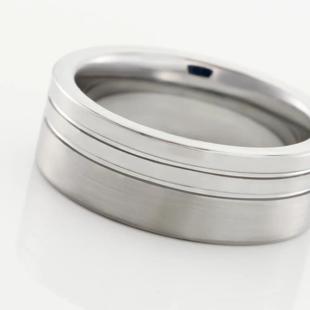 Bague Jume Tugstene Blanc|JOURDAN New