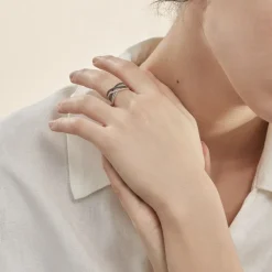 Bague Julianne Or Blanc Diamant|Marc Orian Online