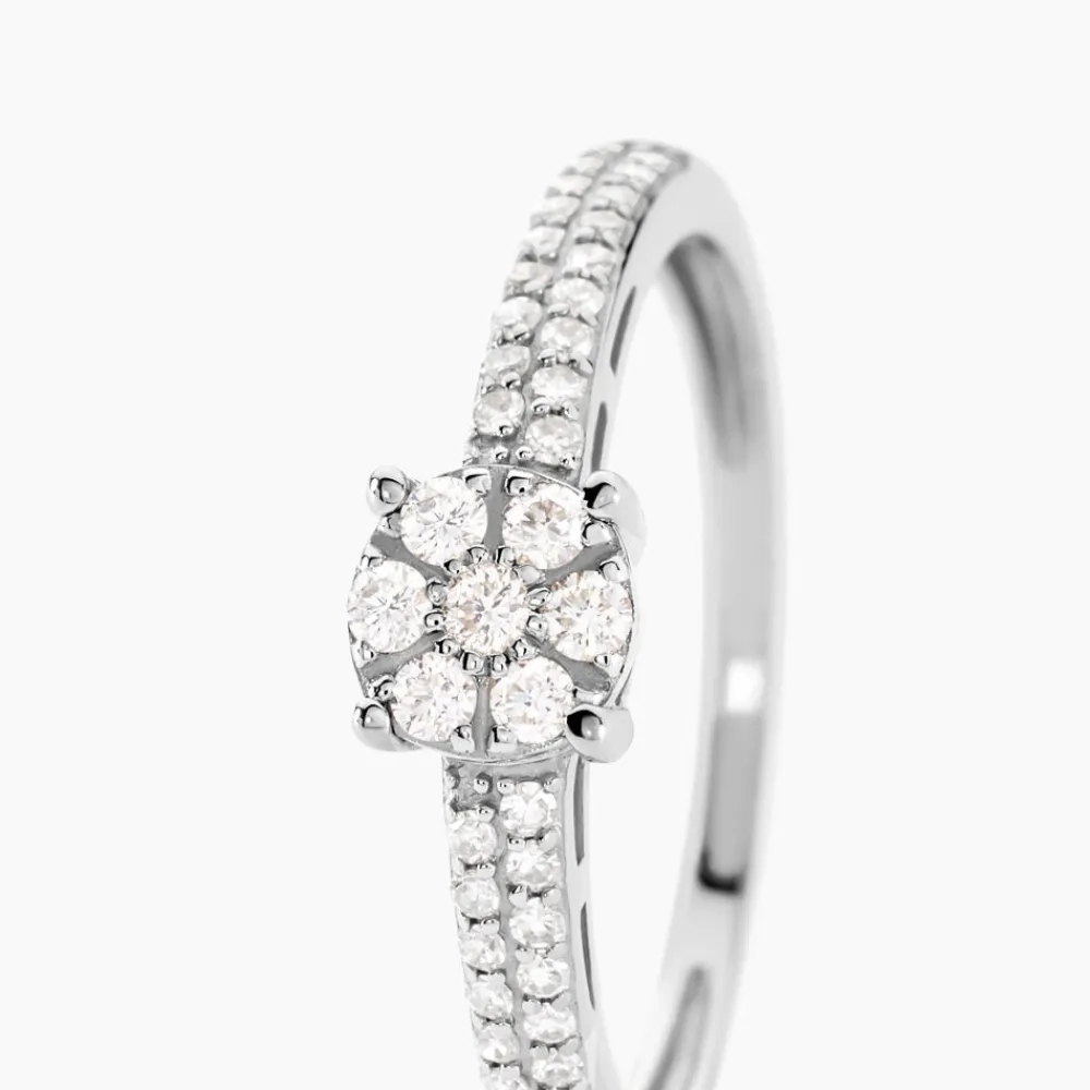 Bague Julia Or Blanc Diamant|Marc Orian Sale