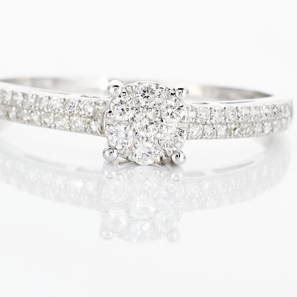 Bague Julia Or Blanc Diamant|Marc Orian Sale