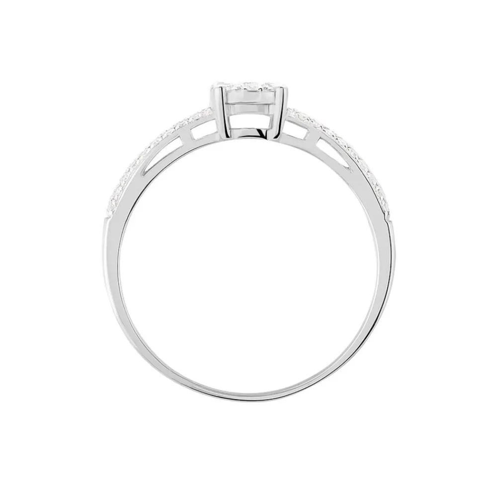 Bague Julia Or Blanc Diamant|Marc Orian Sale