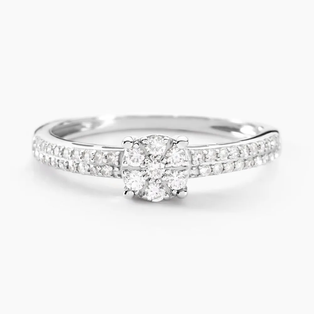 Bague Julia Or Blanc Diamant|Marc Orian Sale