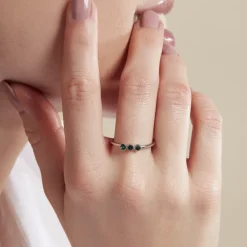 Bague Kasey Argent Blanc Oxyde De Zirconium|Marc Orian New