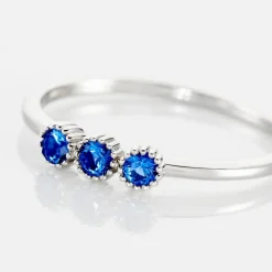 Bague Kasey Argent Blanc Oxyde De Zirconium|Marc Orian Outlet