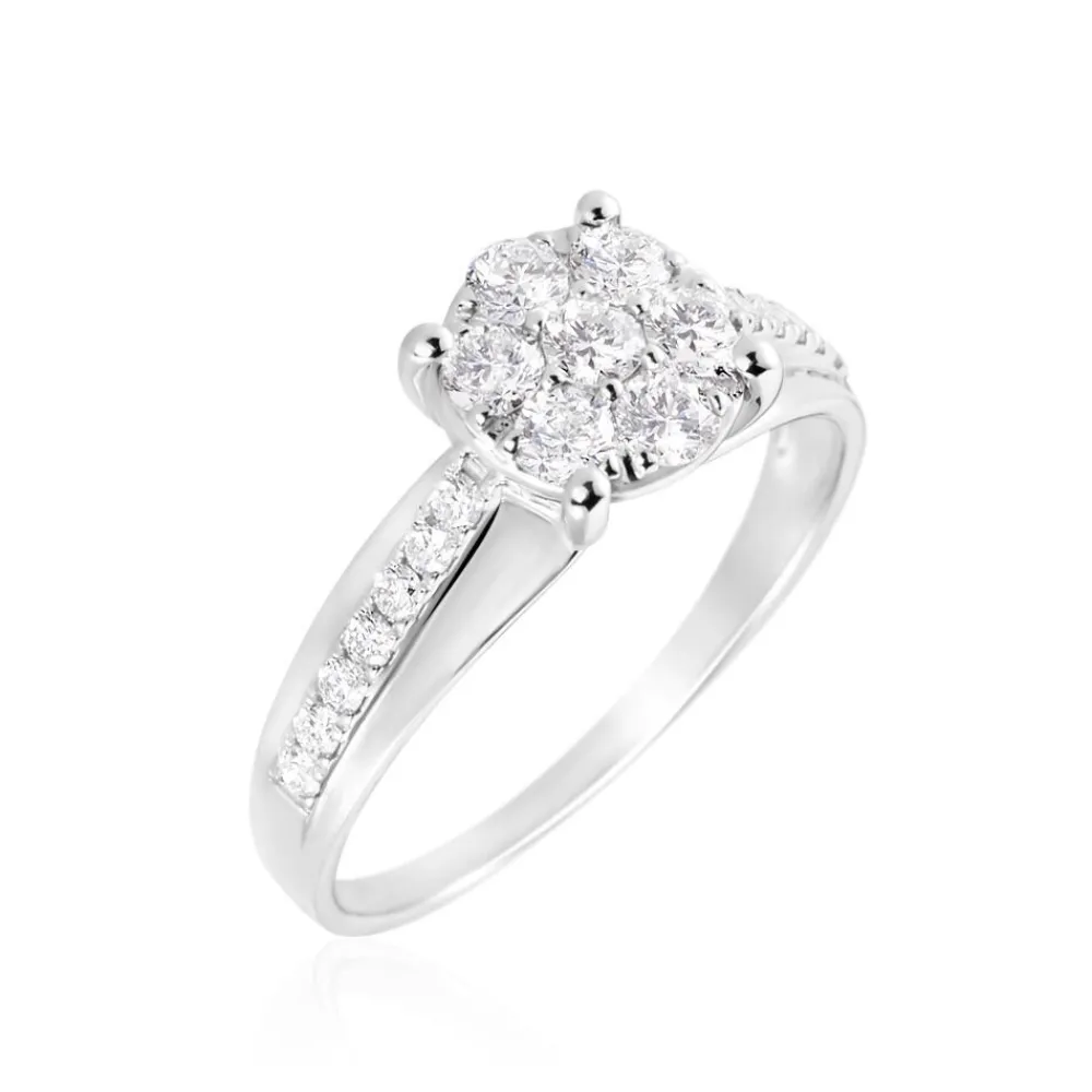 Bague Kate Ld Or Jaune Diamant Synthetique Blanc Diamant Synthetique|Marc Orian Online