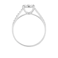 Bague Kate Or Blanc Diamant Synthétique|Marc Orian Sale