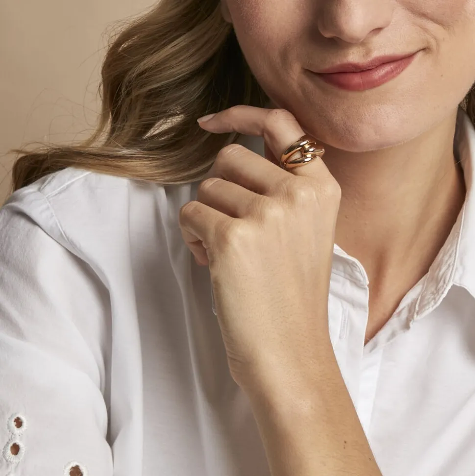 Bague Kelsi Plaqué Or Jaune
