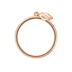 Bague Kenta Argent Rose Oxyde De Zirconium|Marc Orian Hot
