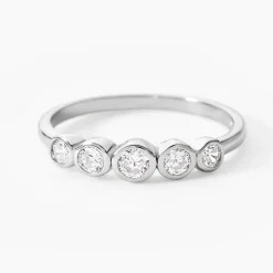 Bague Kumar Argent Oxyde De Zirconium