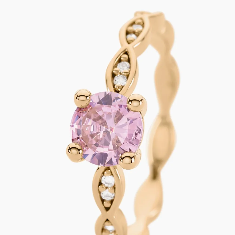 Bague Kurt Plaqué Or Jaune Oxyde De Zirconium|Marc Orian Best