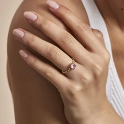 Bague Kurt Plaqué Or Jaune Oxyde De Zirconium|Marc Orian Best