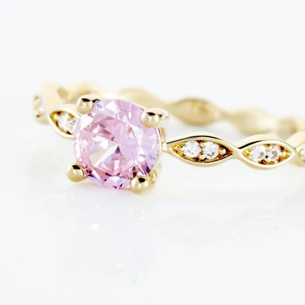 Bague Kurt Plaqué Or Jaune Oxyde De Zirconium|Marc Orian Best