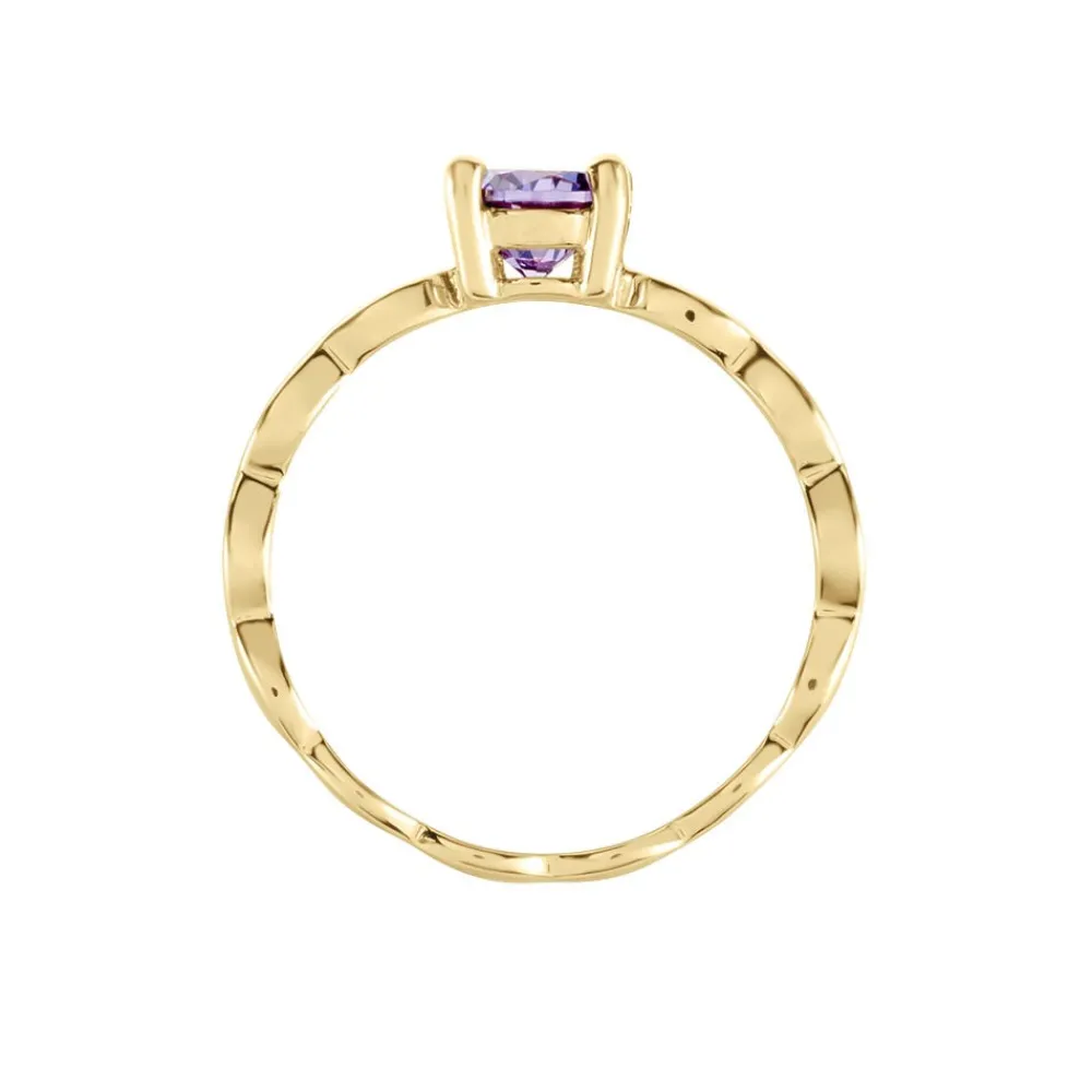 Bague Kurt Plaqué Or Jaune Oxyde De Zirconium|Marc Orian