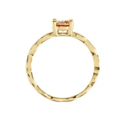 Bague Kurt Plaqué Or Jaune Oxyde De Zirconium|Marc Orian Sale