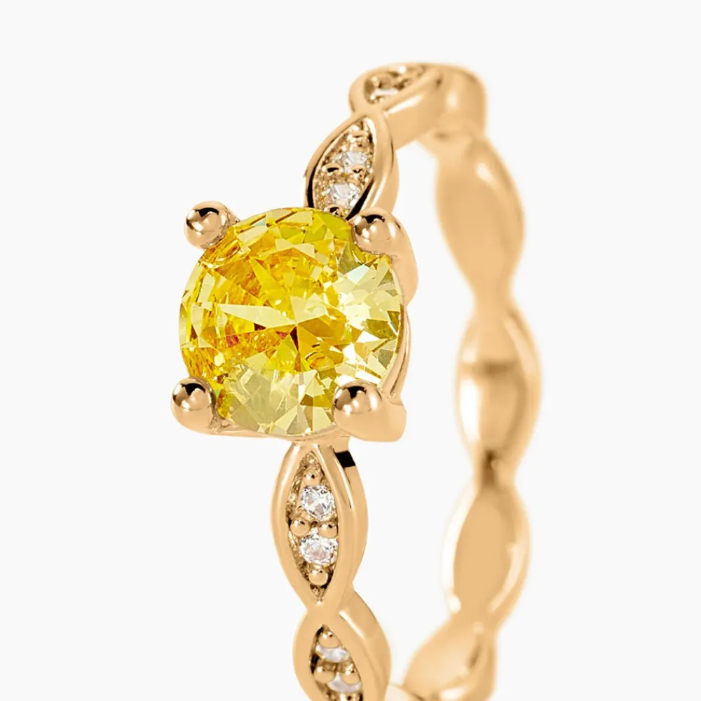 Bague Kurt Plaqué Or Jaune Oxyde De Zirconium|Marc Orian New