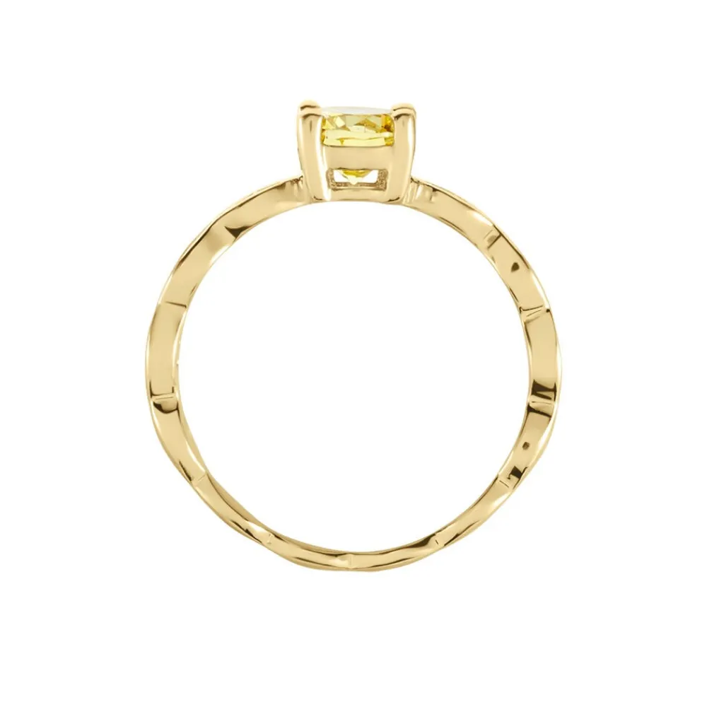 Bague Kurt Plaqué Or Jaune Oxyde De Zirconium|Marc Orian New