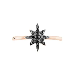 Bague Laetia Or Rose Diamant