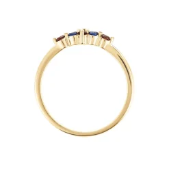 Bague Laeticia Plaqué Or Doré Pierres De Synthèses|Marc Orian Hot