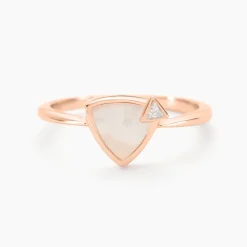 Bague La Muse Argent Rose Nacre Oxyde De Zirconium|Marc Orian Hot