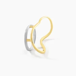 Bague Lara Argent Bicolore|Marc Orian Hot