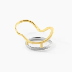 Bague Lara Argent Bicolore|Marc Orian Hot
