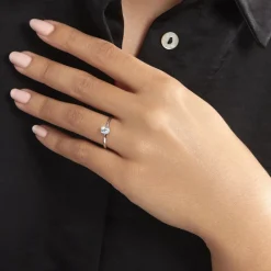 Bague Lily Or Blanc Topaze|Marc Orian Best