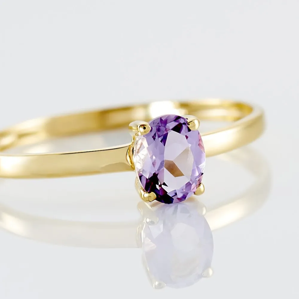 Bague Lily Or Jaune Amethyste|Marc Orian Discount