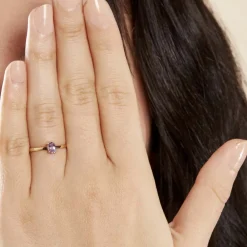 Bague Lily Or Jaune Amethyste|Marc Orian Discount
