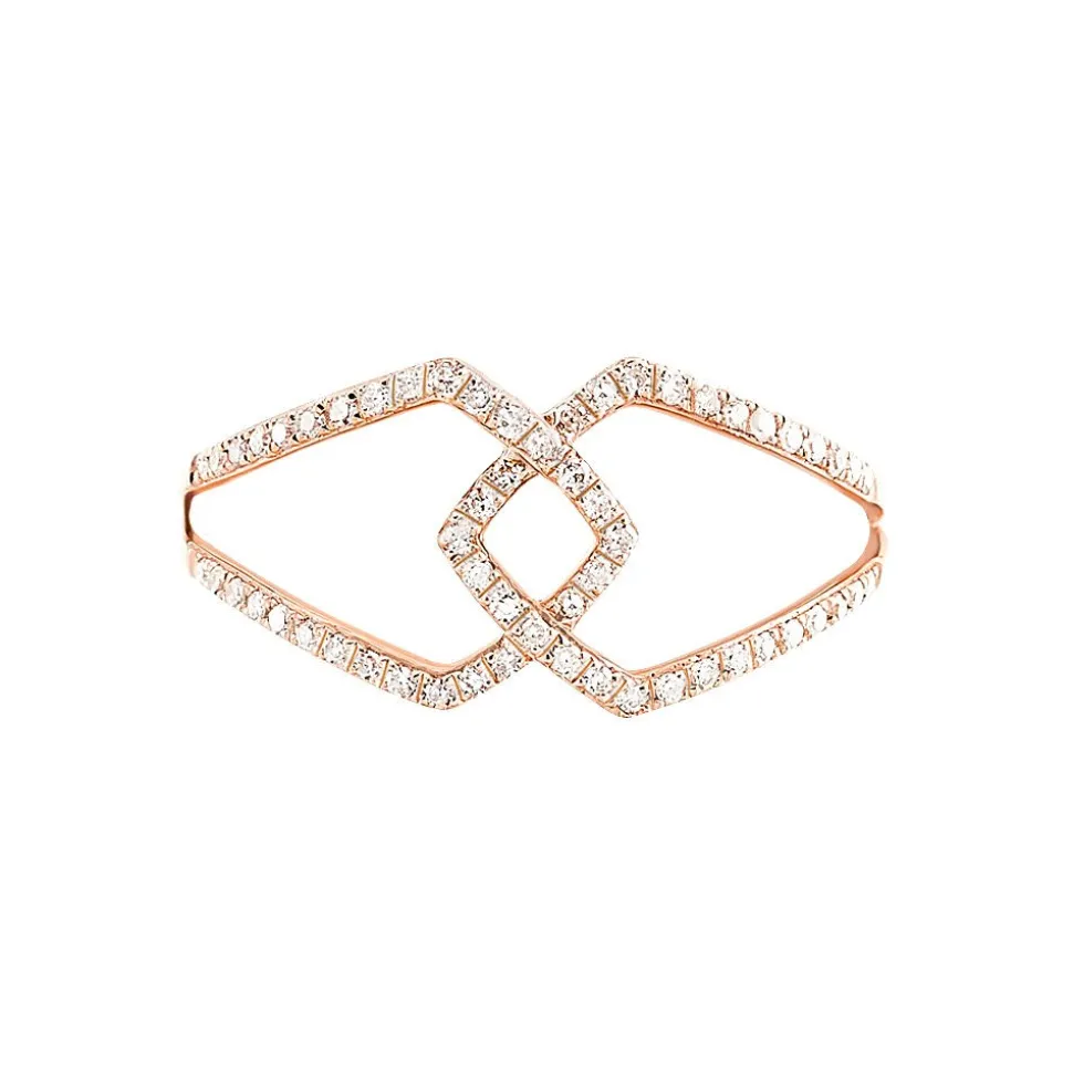 Bague Lisa Or Rose Diamant