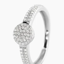 Bague Lisyae Or Blanc Diamants|Marc Orian New