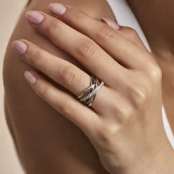 Bague Léona Argent Blanc Oxyde De Zirconium|Marc Orian Clearance