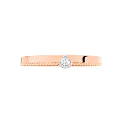 Bague Lou Or Rose Diamant