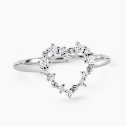 Bague Lovella Argent Blanc Oxyde De Zirconium|Marc Orian New