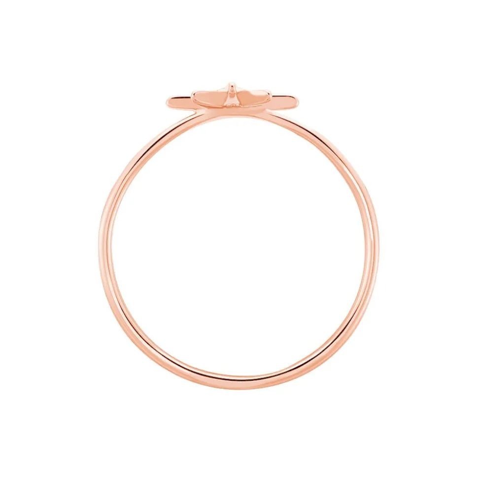 Bague Maelya Argent Rose Oxyde De Zirconium