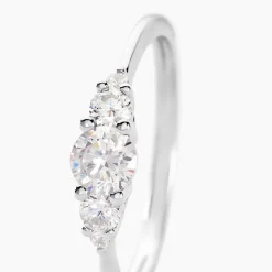 Bague Maiwen Argent Blanc Oxyde De Zirconium|Marc Orian Hot