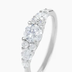Bague Maiwen Argent Blanc Oxyde De Zirconium|Marc Orian Clearance
