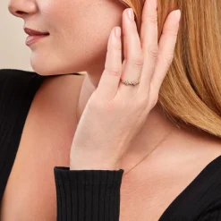 Bague Majestueuse Or Jaune Oxyde De Zirconium|Marc Orian Hot
