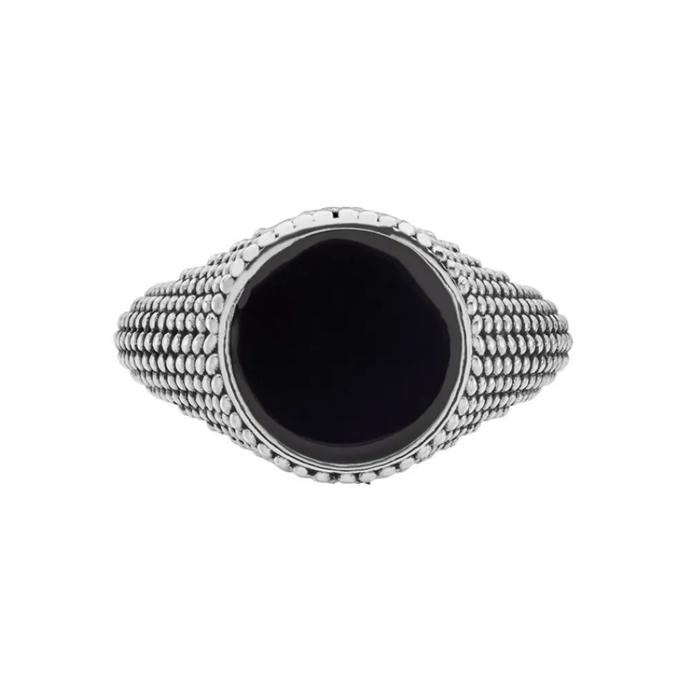 Bague Malek Argent Blanc|Marc Orian