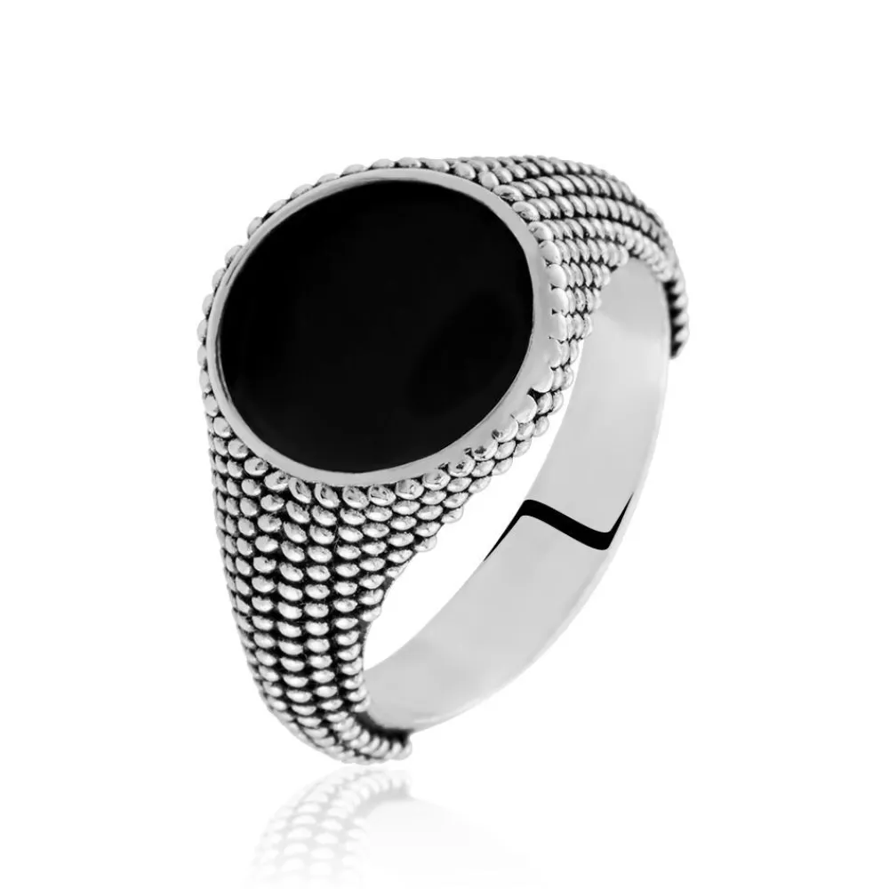 Bague Malek Argent Blanc|Marc Orian