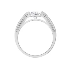 Bague Malou Argent Blanc Oxyde De Zirconium|Marc Orian Online
