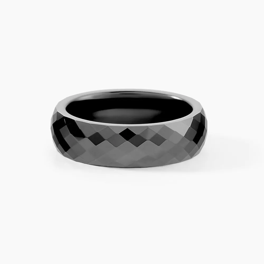 Bague Marichka Ceramique Noir Céramique|Marc Orian