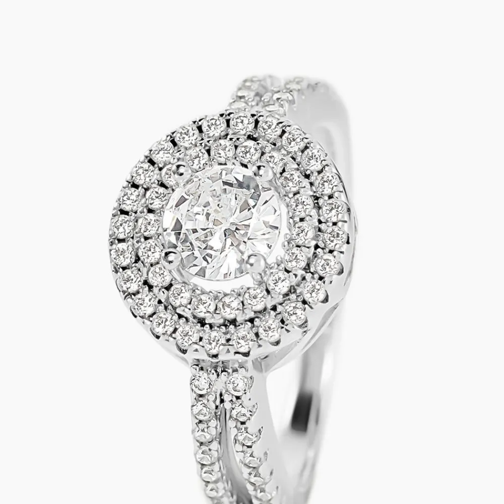 Bague Marie-felix Argent Blanc Oxyde De Zirconium|Marc Orian New
