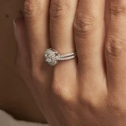 Bague Marie-felix Argent Blanc Oxyde De Zirconium|Marc Orian New