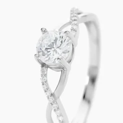 Bague Maryna Argent Blanc Oxyde De Zirconium|Marc Orian Hot
